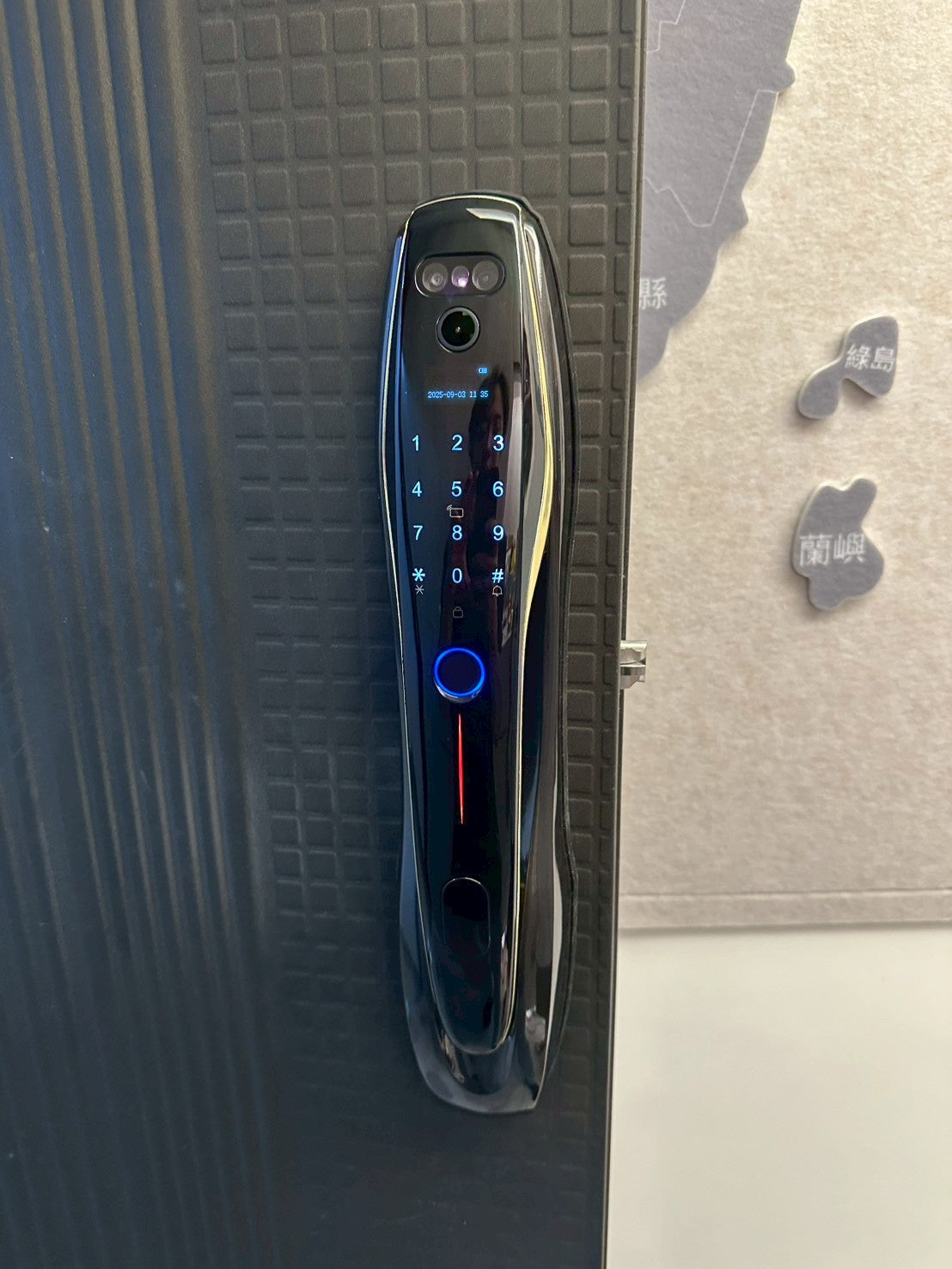 中山區｜超跑款掌靜脈人臉辨識電子鎖
