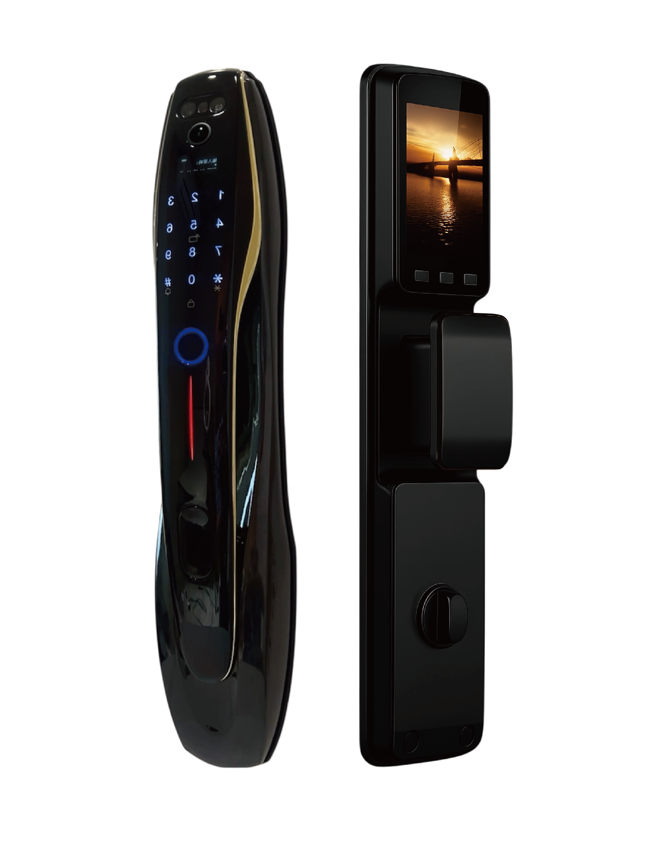 【Winson 威聲智能家居】CP9 超跑款十合一 掌靜脈人臉辨識智能鎖