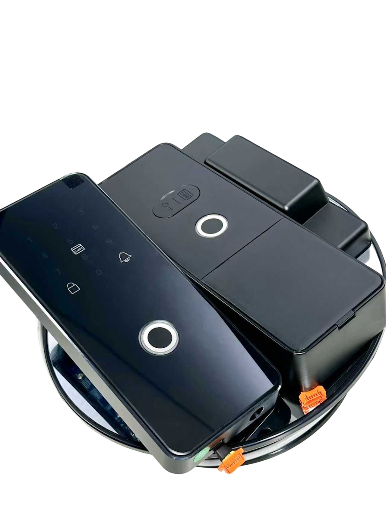 【Winson 威聲智能家居】G9 玻璃門專用人臉辨識智能鎖(分體)