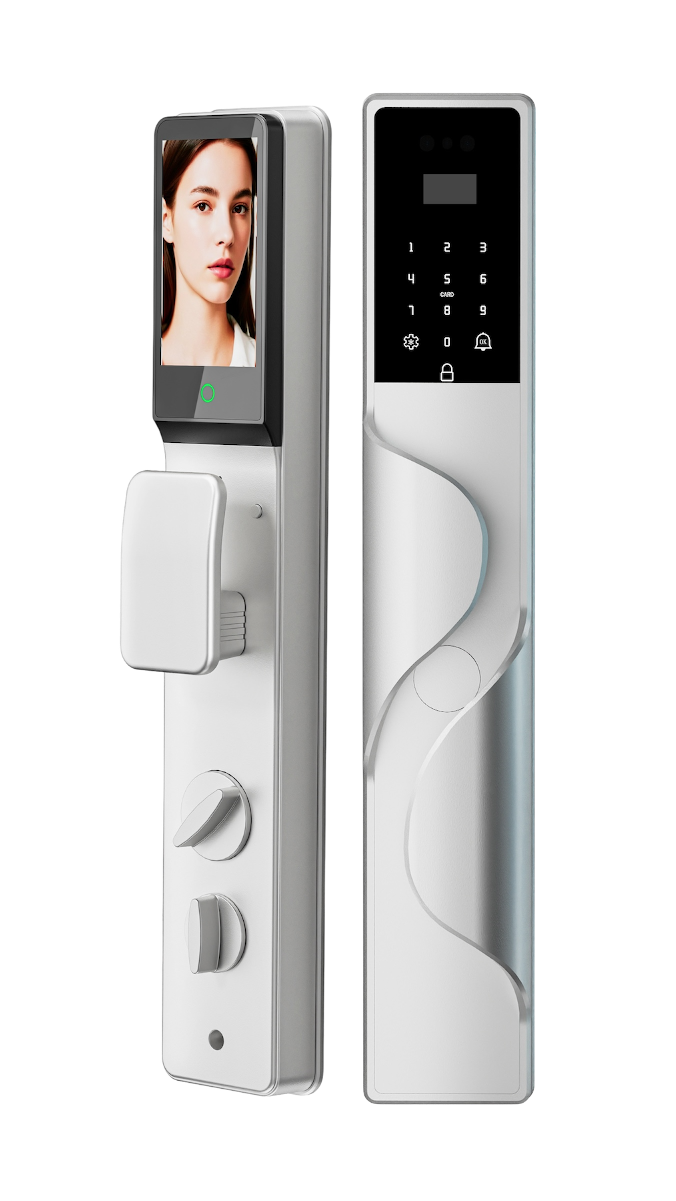 【Winson 威聲智能家居】S9 流線款十合一 掌靜脈人臉辨識智能鎖