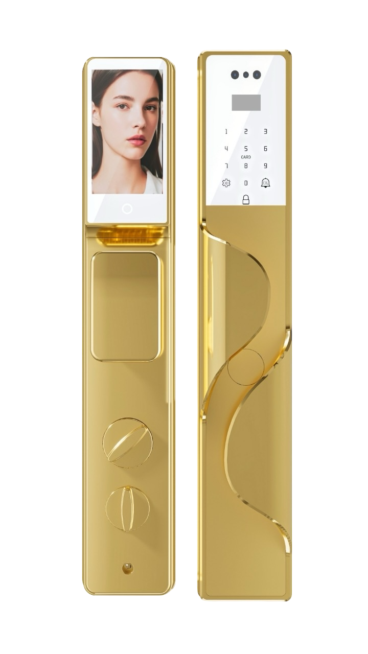 【Winson 威聲智能家居】S9流線款 十合一掌靜脈人臉辨識智能鎖