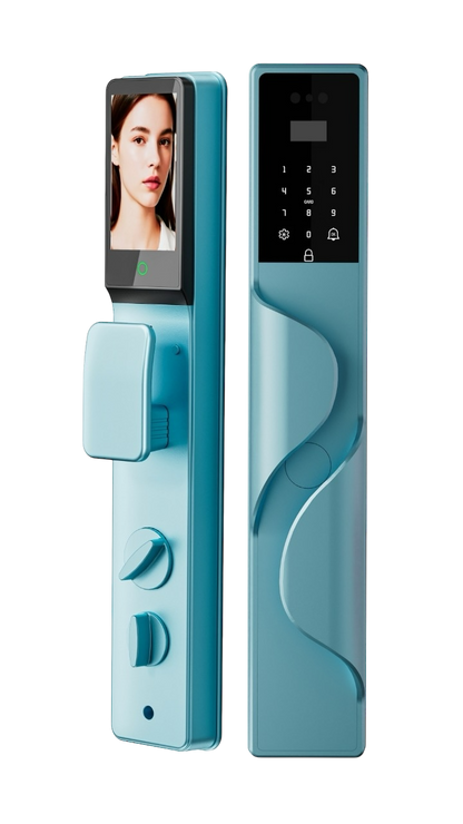 【Winson 威聲智能家居】S9流線款 十合一掌靜脈人臉辨識智能鎖