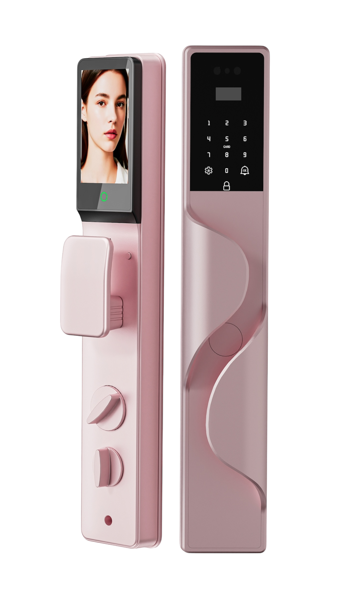 【Winson 威聲智能家居】S9流線款 十合一掌靜脈人臉辨識智能鎖